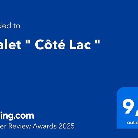Chalet " Cote Lac " Castets Exteriér fotografie