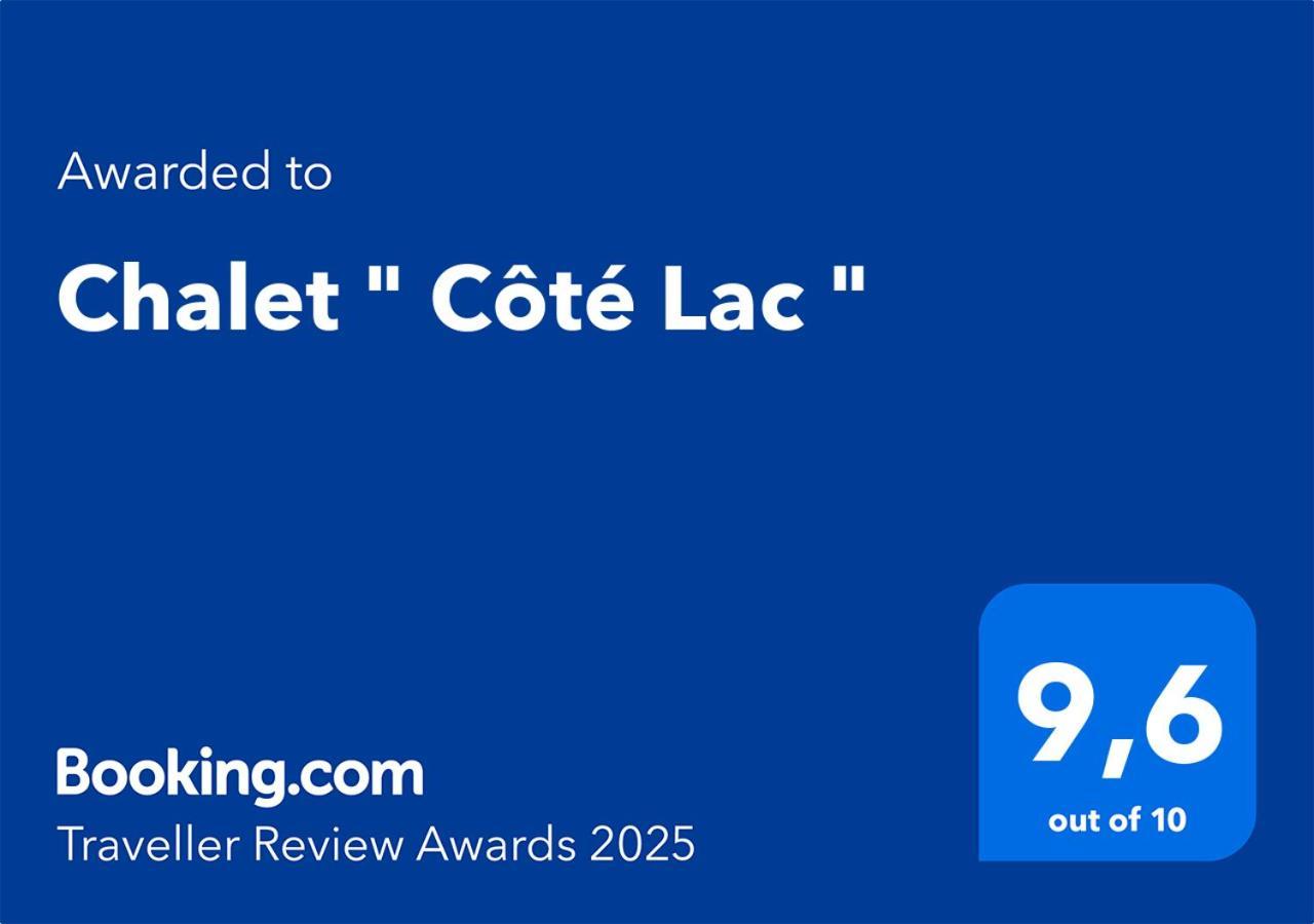 Chalet " Cote Lac " Castets Exteriér fotografie