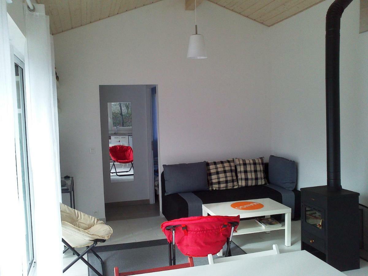 Chalet " Cote Lac " Castets Exteriér fotografie