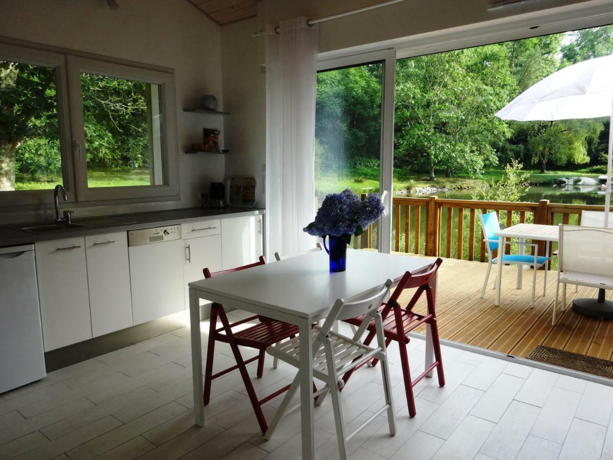 Chalet " Cote Lac " Castets Exteriér fotografie